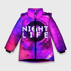 Зимняя куртка для девочки Night life