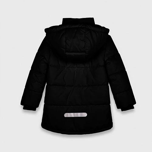 Зимняя куртка для девочки Харламов / 3D-Красный – фото 2