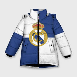 Зимняя куртка для девочки Real Madrid: Blue style