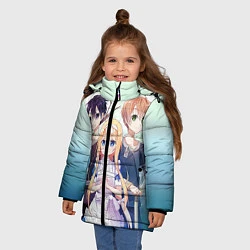 Куртка зимняя для девочки Alice Schuberg4, цвет: 3D-красный — фото 2