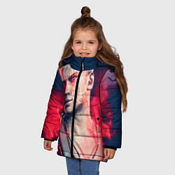 Куртка зимняя для девочки DmC: Devil May Cry, цвет: 3D-красный — фото 2