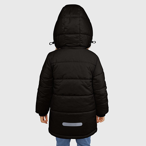 Зимняя куртка для девочки Трисс / 3D-Светло-серый – фото 4