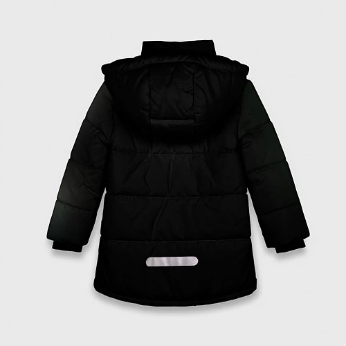 Зимняя куртка для девочки Dead Island / 3D-Светло-серый – фото 2