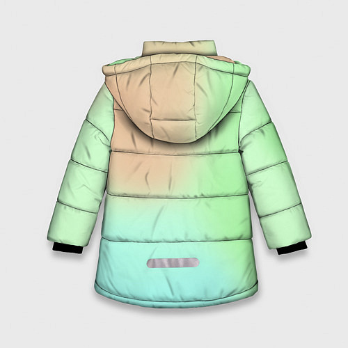 Зимняя куртка для девочки TES 2 / 3D-Красный – фото 2