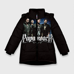 Зимняя куртка для девочки Paparoach: Black style