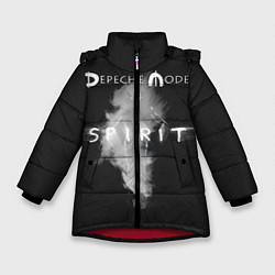Куртка зимняя для девочки DM: Spirit, цвет: 3D-красный