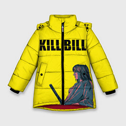 Зимняя куртка для девочки Kill Bill