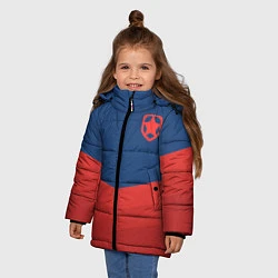 Куртка зимняя для девочки Gambit eSports, цвет: 3D-светло-серый — фото 2