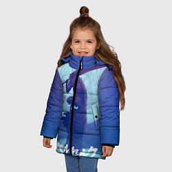 Куртка зимняя для девочки Berserk Night, цвет: 3D-черный — фото 2