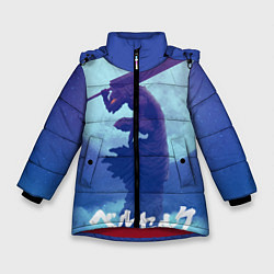 Куртка зимняя для девочки Berserk Night, цвет: 3D-красный