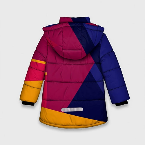 Зимняя куртка для девочки Jr. Neymar / 3D-Красный – фото 2