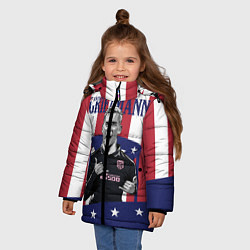 Куртка зимняя для девочки Griezmann: Atletico Star, цвет: 3D-черный — фото 2