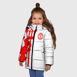 Куртка зимняя для девочки FCMU Devil, цвет: 3D-светло-серый — фото 2