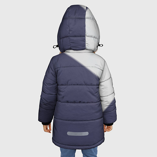 Зимняя куртка для девочки Darling in the FranXX / 3D-Светло-серый – фото 4