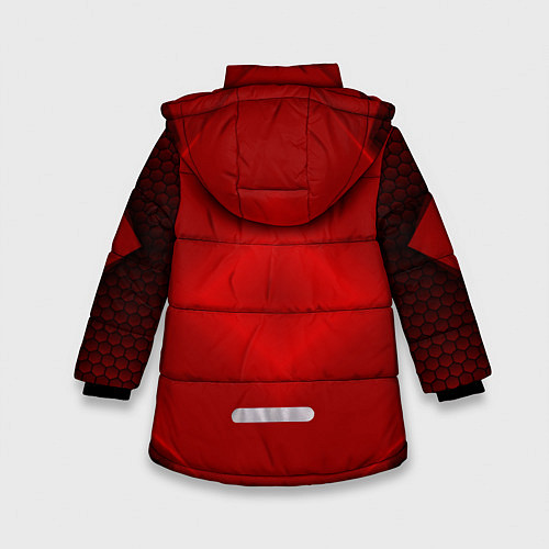 Зимняя куртка для девочки Lexus: Red Light / 3D-Светло-серый – фото 2