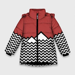 Зимняя куртка для девочки Горы Твин Пикс