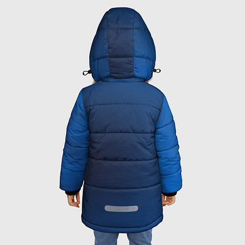 Зимняя куртка для девочки Александр Усик / 3D-Светло-серый – фото 4