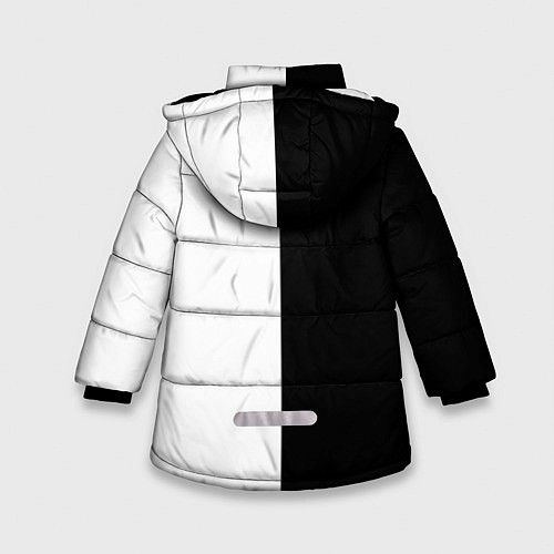 Зимняя куртка для девочки Porsche Design / 3D-Светло-серый – фото 2