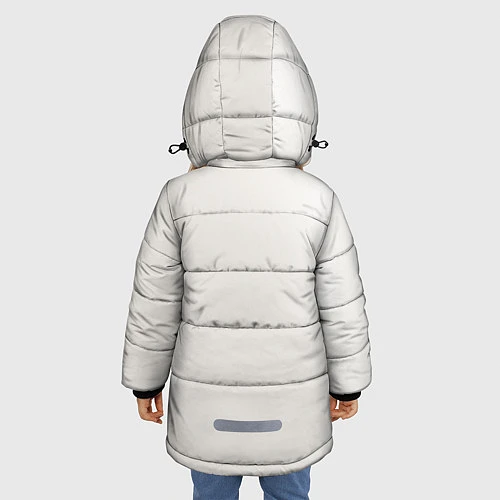 Зимняя куртка для девочки Uncharted 4: Nathan / 3D-Светло-серый – фото 4
