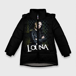 Куртка зимняя для девочки Louna: Lusine Gevorkyan, цвет: 3D-светло-серый