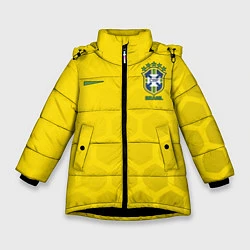 Зимняя куртка для девочки Brazil Team: WC 2018