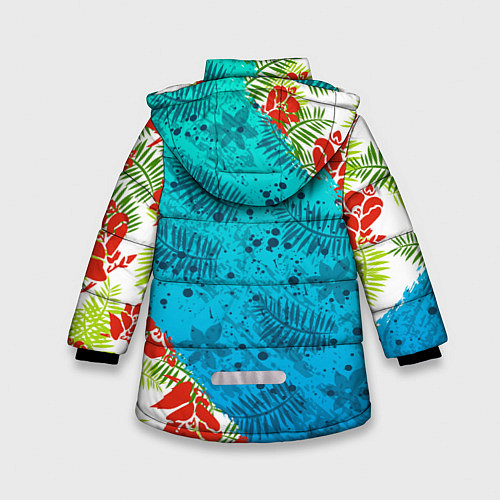 Зимняя куртка для девочки Rainbow Six: Sunsplash Pack / 3D-Красный – фото 2