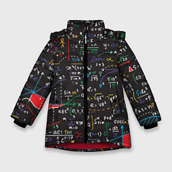 Зимняя куртка для девочки Math