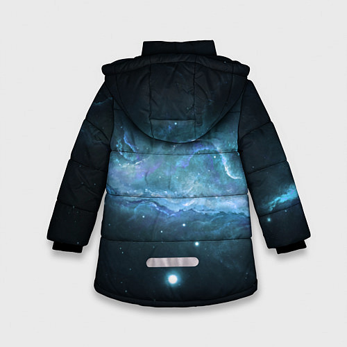 Зимняя куртка для девочки NASA: Space Light / 3D-Светло-серый – фото 2