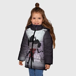 Куртка зимняя для девочки Don't Starve: Love, цвет: 3D-светло-серый — фото 2