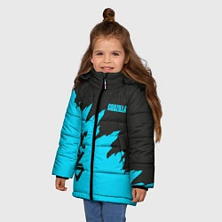Куртка зимняя для девочки GODZILLA, цвет: 3D-черный — фото 2