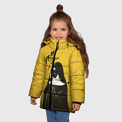 Куртка зимняя для девочки Pray for the Wicked, цвет: 3D-черный — фото 2