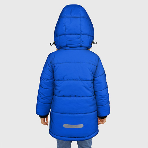 Зимняя куртка для девочки Detroit: Become Human / 3D-Светло-серый – фото 4