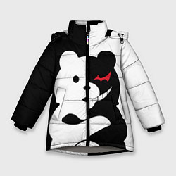 Куртка зимняя для девочки Monokuma Drae, цвет: 3D-светло-серый
