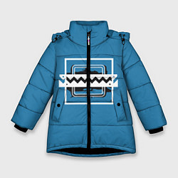 Куртка зимняя для девочки R6S: Frost, цвет: 3D-черный