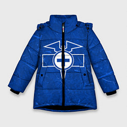 Куртка зимняя для девочки R6S: Doc, цвет: 3D-черный