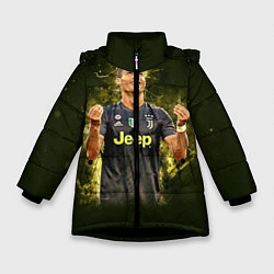 Зимняя куртка для девочки Ronaldo: Juve Sport