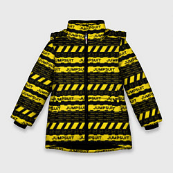 Куртка зимняя для девочки Twenty One Pilots: Jumpsuit, цвет: 3D-черный