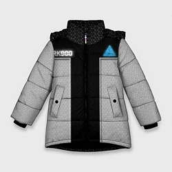 Куртка зимняя для девочки Detroit RK900, цвет: 3D-черный