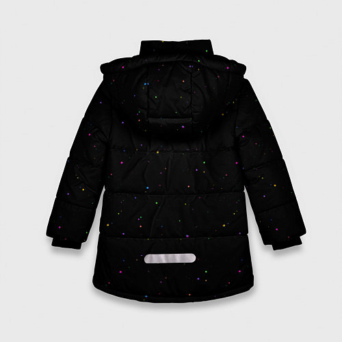 Зимняя куртка для девочки Neon Deer / 3D-Красный – фото 2