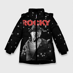 Куртка зимняя для девочки Old Rocky, цвет: 3D-черный