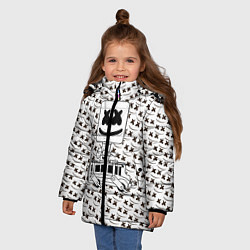 Куртка зимняя для девочки Fortnite Bus, цвет: 3D-черный — фото 2