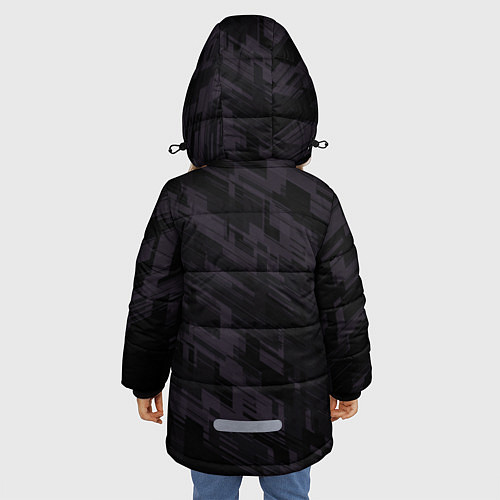 Зимняя куртка для девочки Cs:go - Fnatic The Form 2022 / 3D-Светло-серый – фото 4