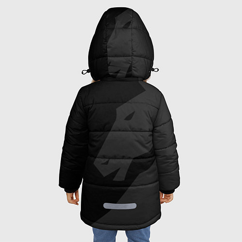 Зимняя куртка для девочки TEAM LIQUID / 3D-Светло-серый – фото 4