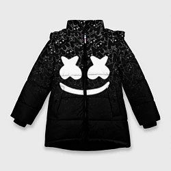 Зимняя куртка для девочки Marshmello Black