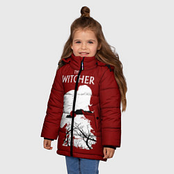 Куртка зимняя для девочки The Witcher: Blood Rain, цвет: 3D-черный — фото 2