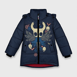 Куртка зимняя для девочки Hollow Knight, цвет: 3D-красный