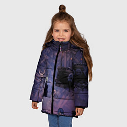 Куртка зимняя для девочки HOLLOW KNIGHT, цвет: 3D-красный — фото 2