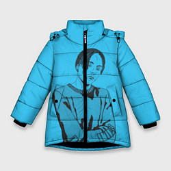 Куртка зимняя для девочки T-Fest, цвет: 3D-черный