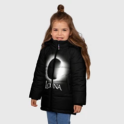 Куртка зимняя для девочки Louna, цвет: 3D-светло-серый — фото 2