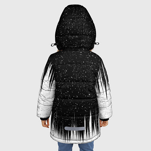 Зимняя куртка для девочки IMAGINE DRAGONS / 3D-Светло-серый – фото 4